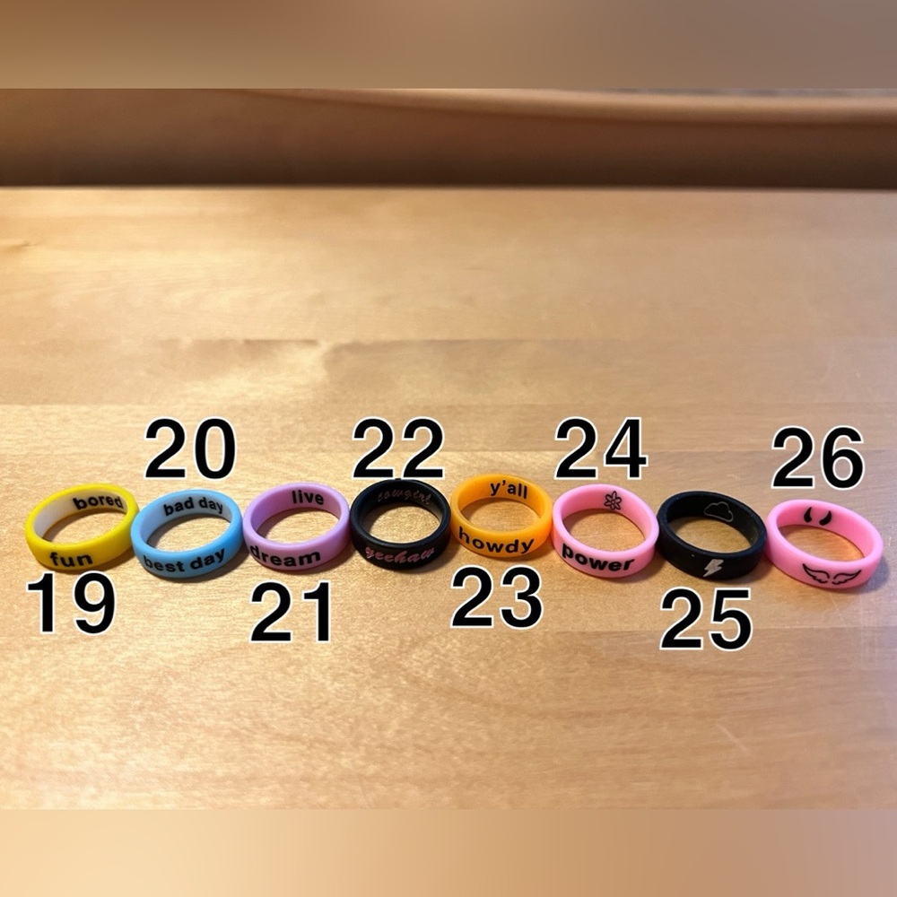 FLIP RING BUNDLES (3 rings/bundle) - Picture 6 of 12